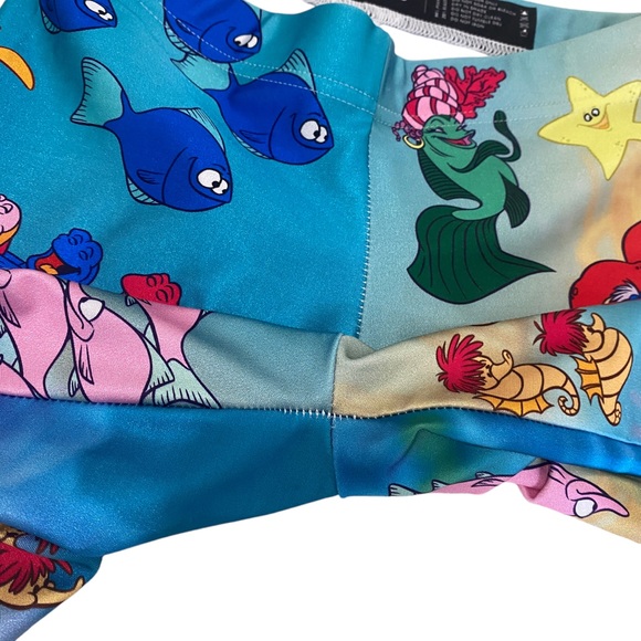 Blackmilk Disney The Little Mermaid Leggings pants sz Small - multicolored - Picture 10 of 16